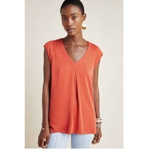 Anthropologie Maeve Ally Cupro Tunic
